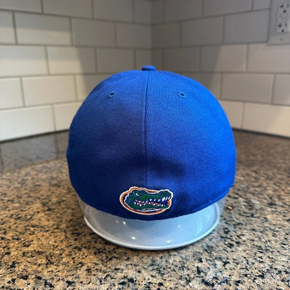 Florida Gators New Era 59FIFTY Fitted Hat Men's 7 1/2 Blue Orange Wool